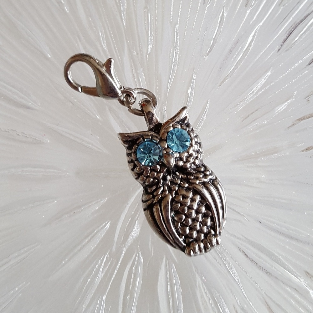 𝅺Owl Lobster Charm for Picture Locket - Picture 2 of 2